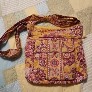 Vera Bradley Bali Gold crossbody bag